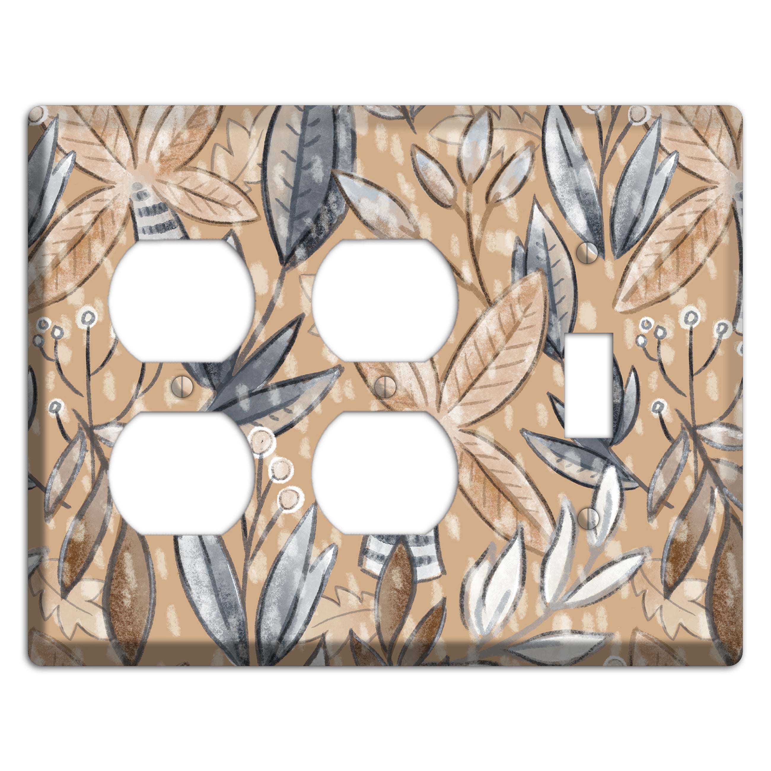 Autumn Leaves 2 Duplex / Toggle Wallplate