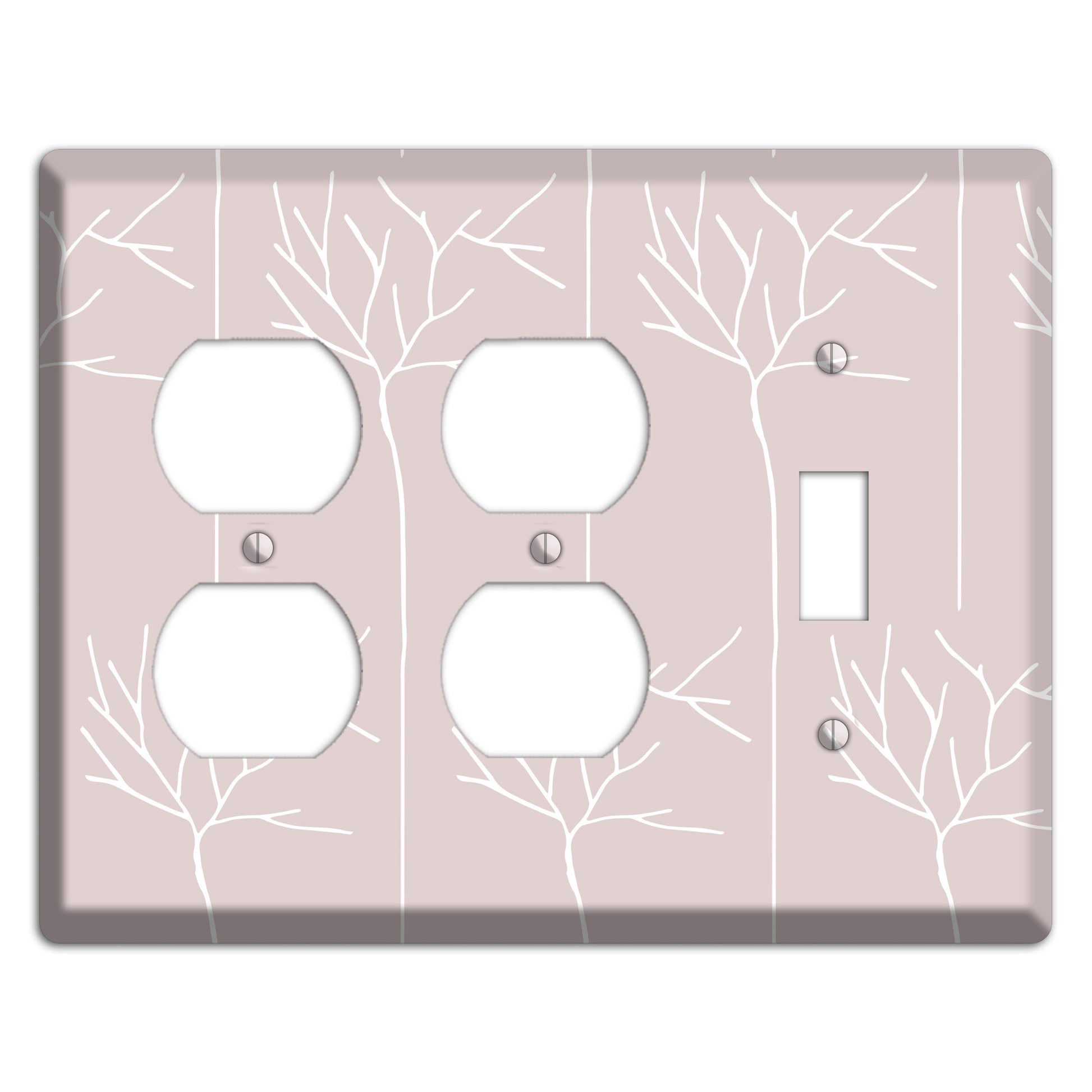 Abstract 25 2 Duplex / Toggle Wallplate