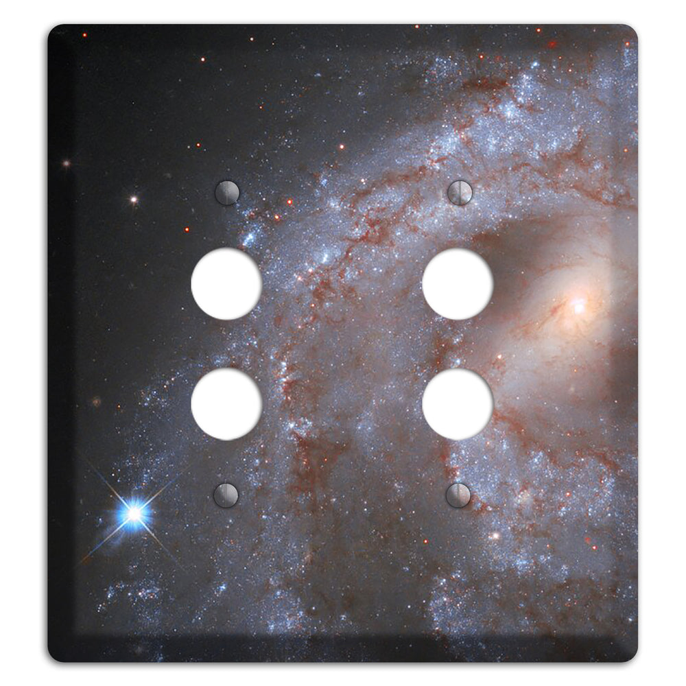 Galaxy NGC 2525 2 Pushbutton Wallplate