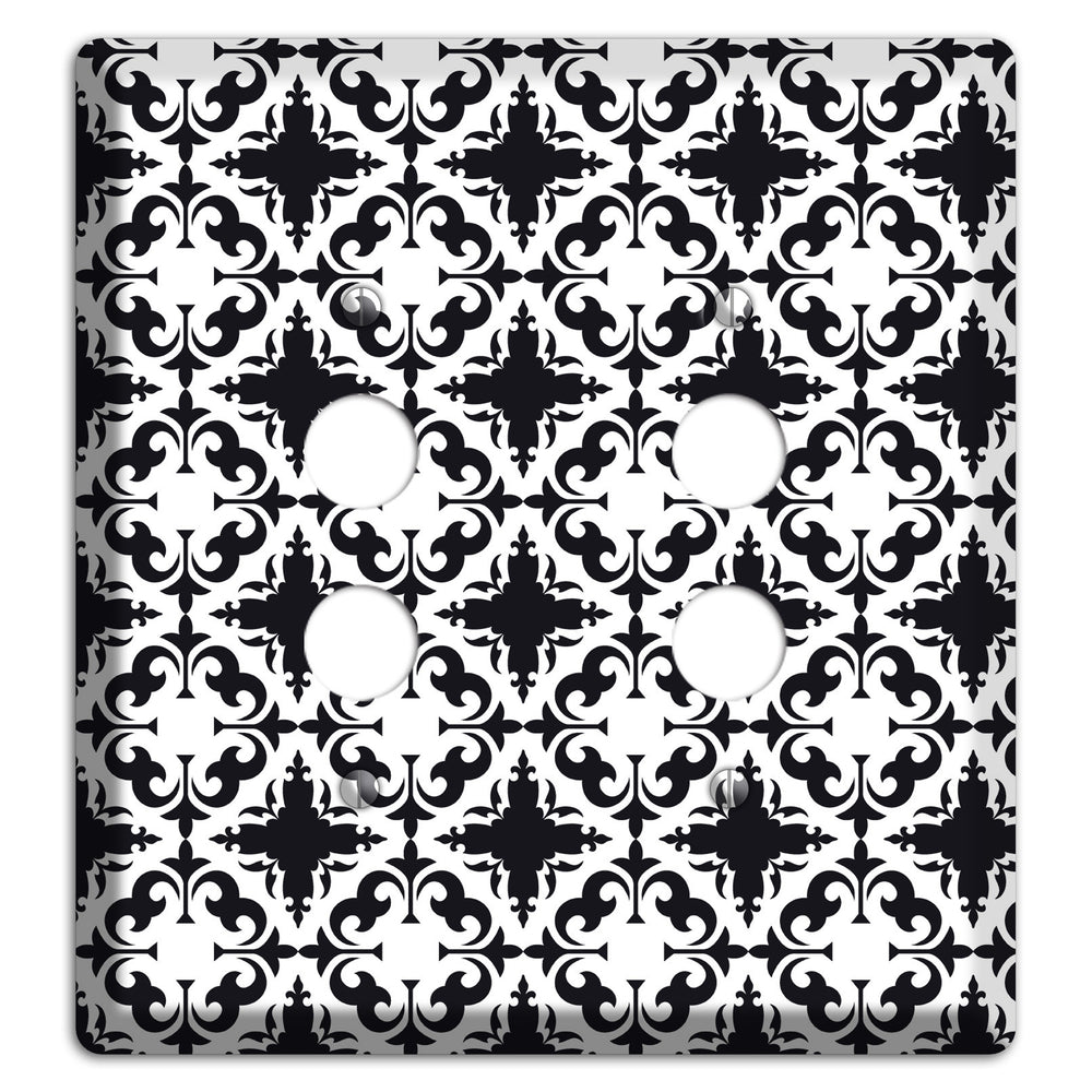 Moroccan 8 2 Pushbutton Wallplate