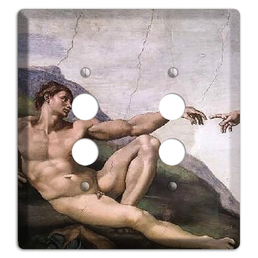 Michelangelo 1 2 Pushbutton Wallplate