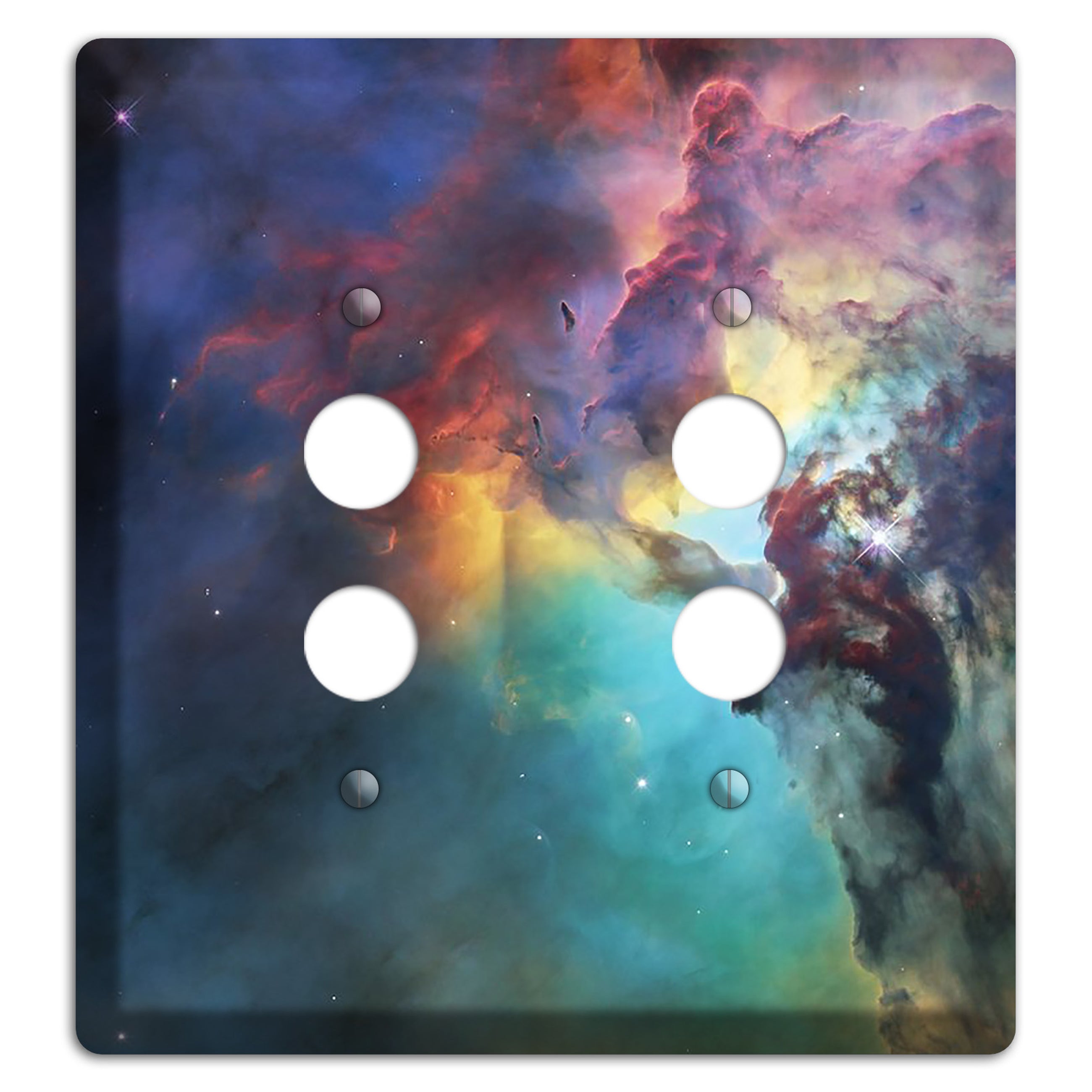Lagoon Nebula 2 Pushbutton Wallplate