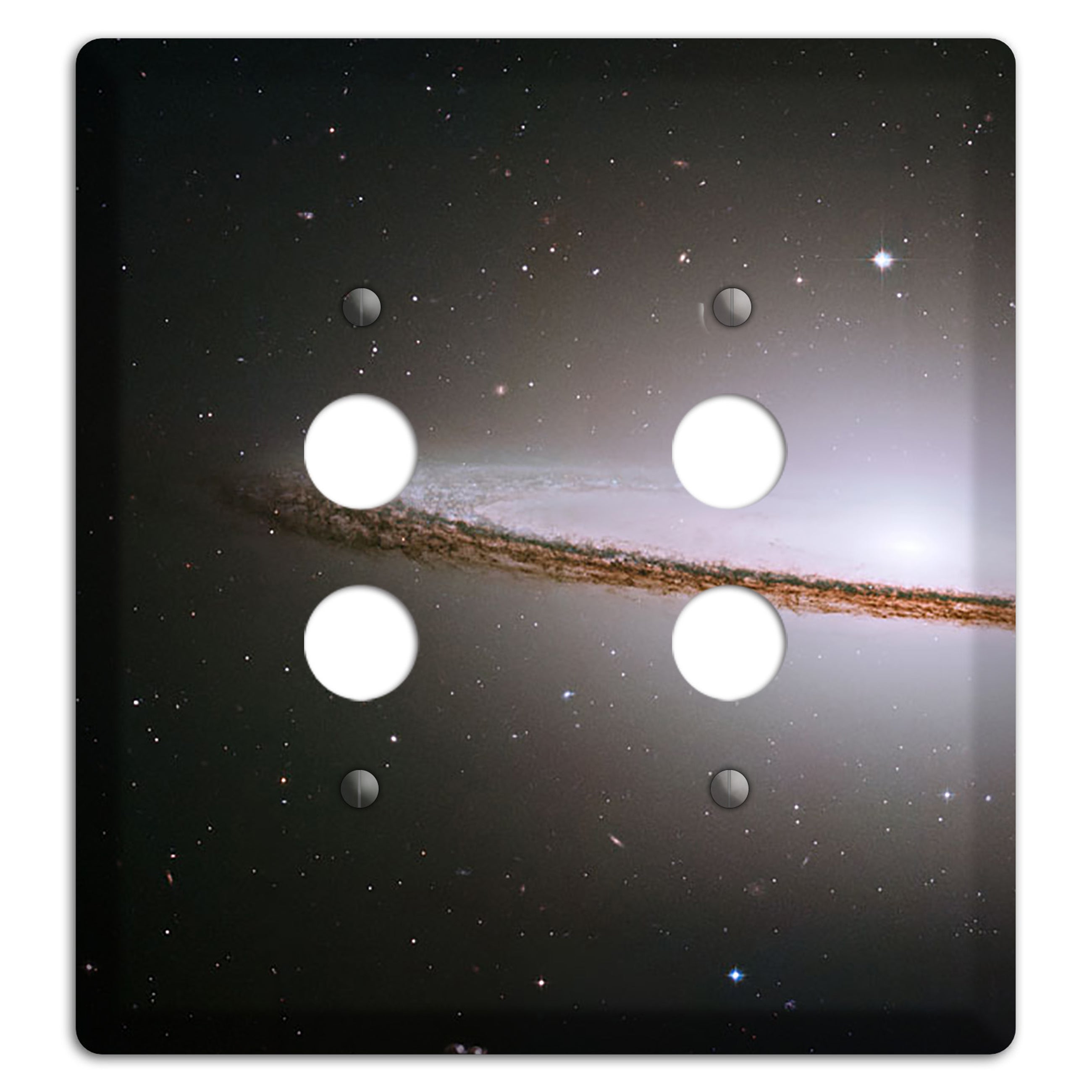 Sombrero Galaxy 2 Pushbutton Wallplate