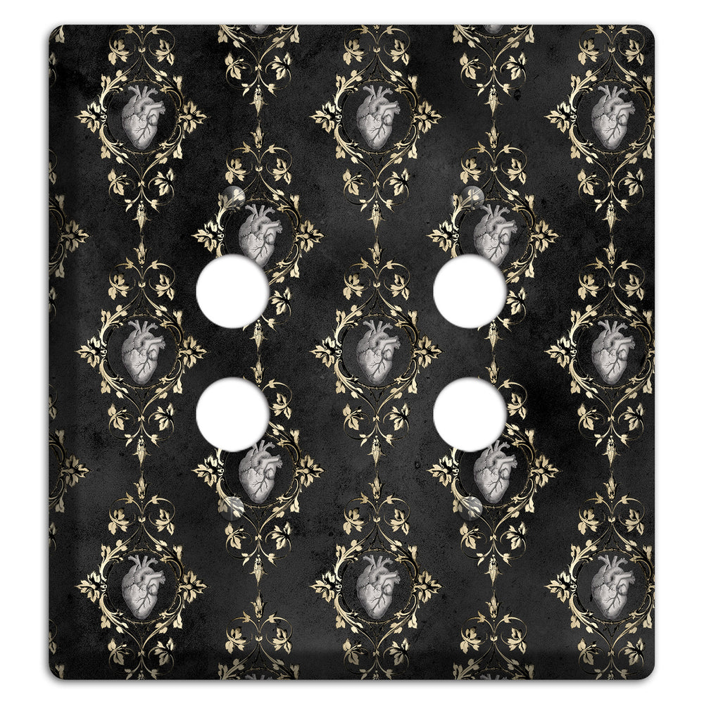Edgar Allen Poe Tell-Tale Heart 2 Pushbutton Wallplate