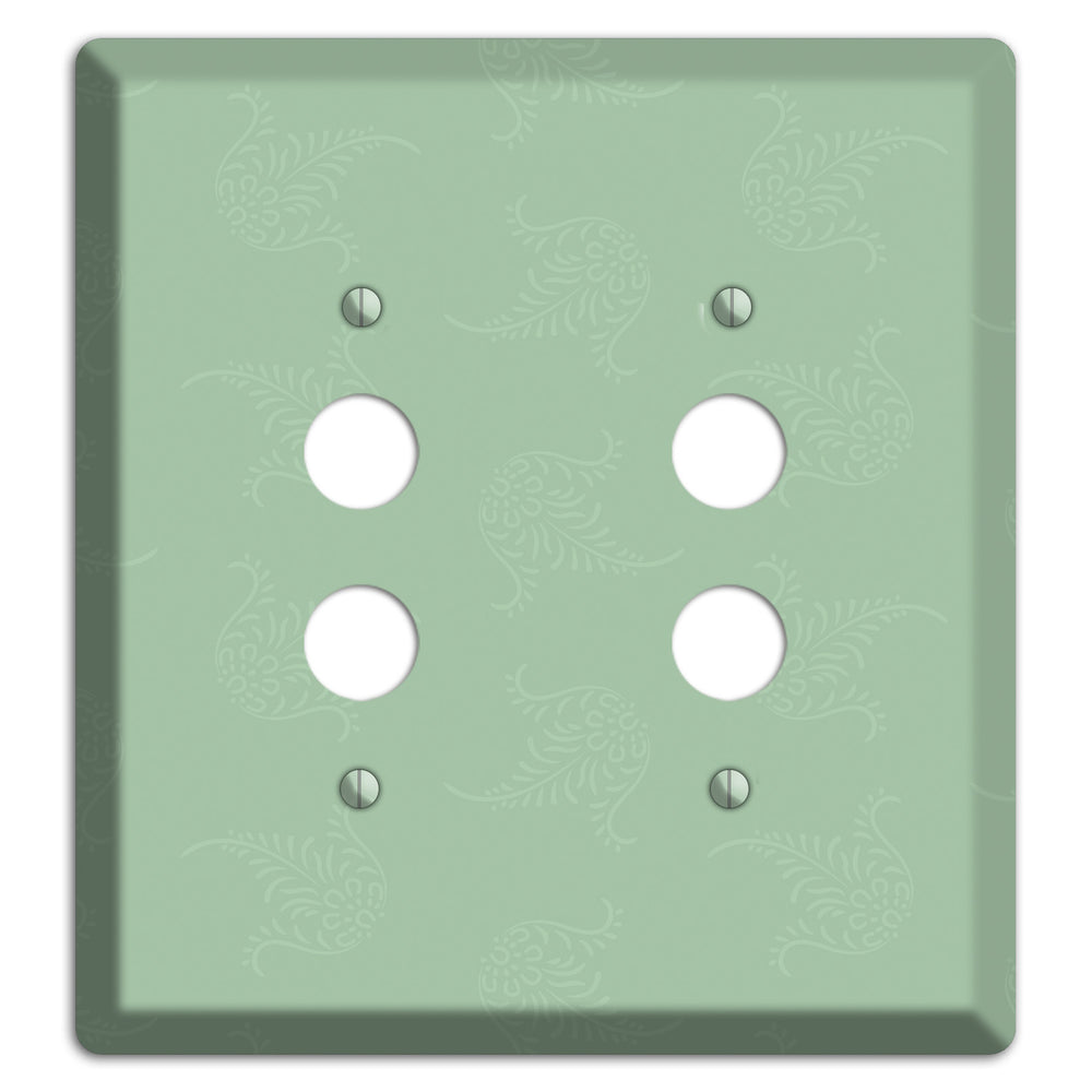 Sage Cartouche 2 Pushbutton Wallplate