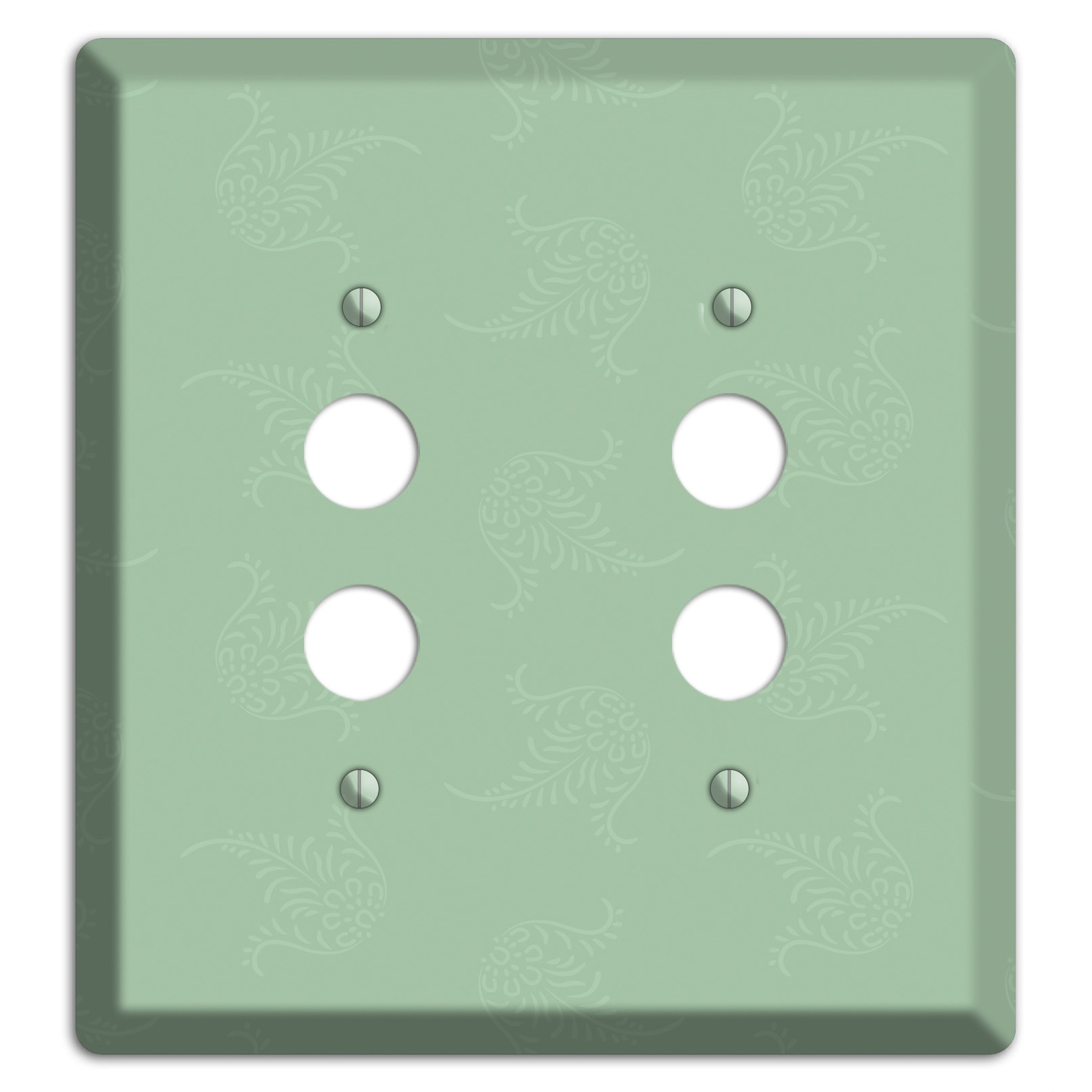 Sage Cartouche 2 Pushbutton Wallplate