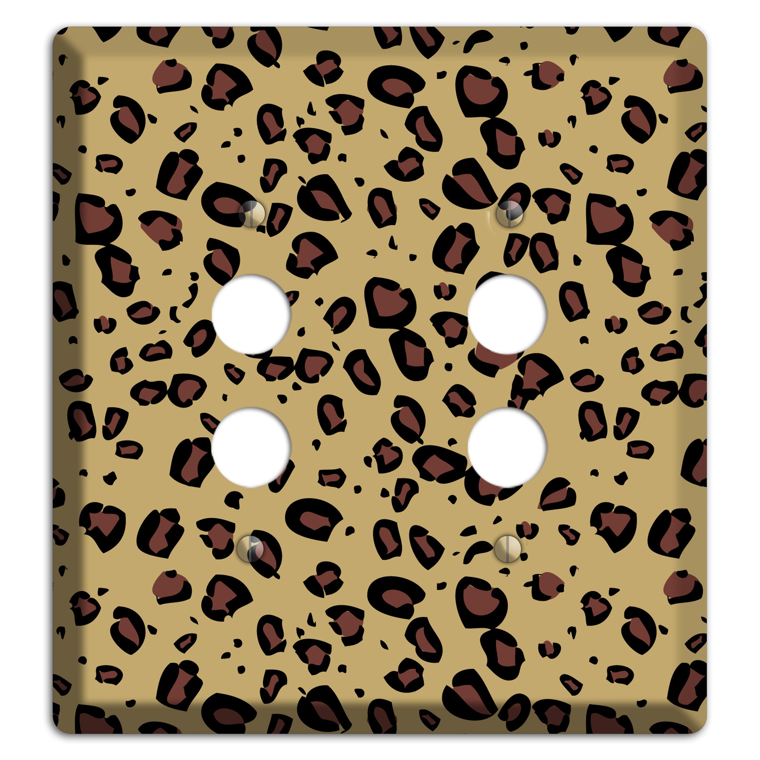Leopard 2 Pushbutton Wallplate