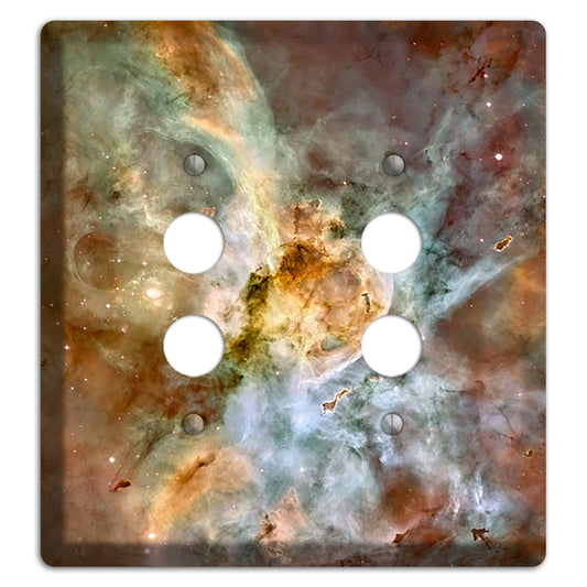 Star birth in the extreme 2 Pushbutton Wallplate