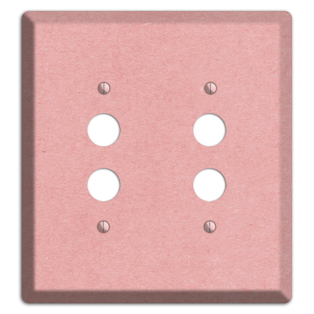 Zinnwaldite Kraft 2 Pushbutton Wallplate