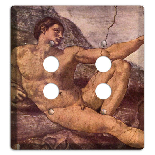 Michelangelo 2 2 Pushbutton Wallplate
