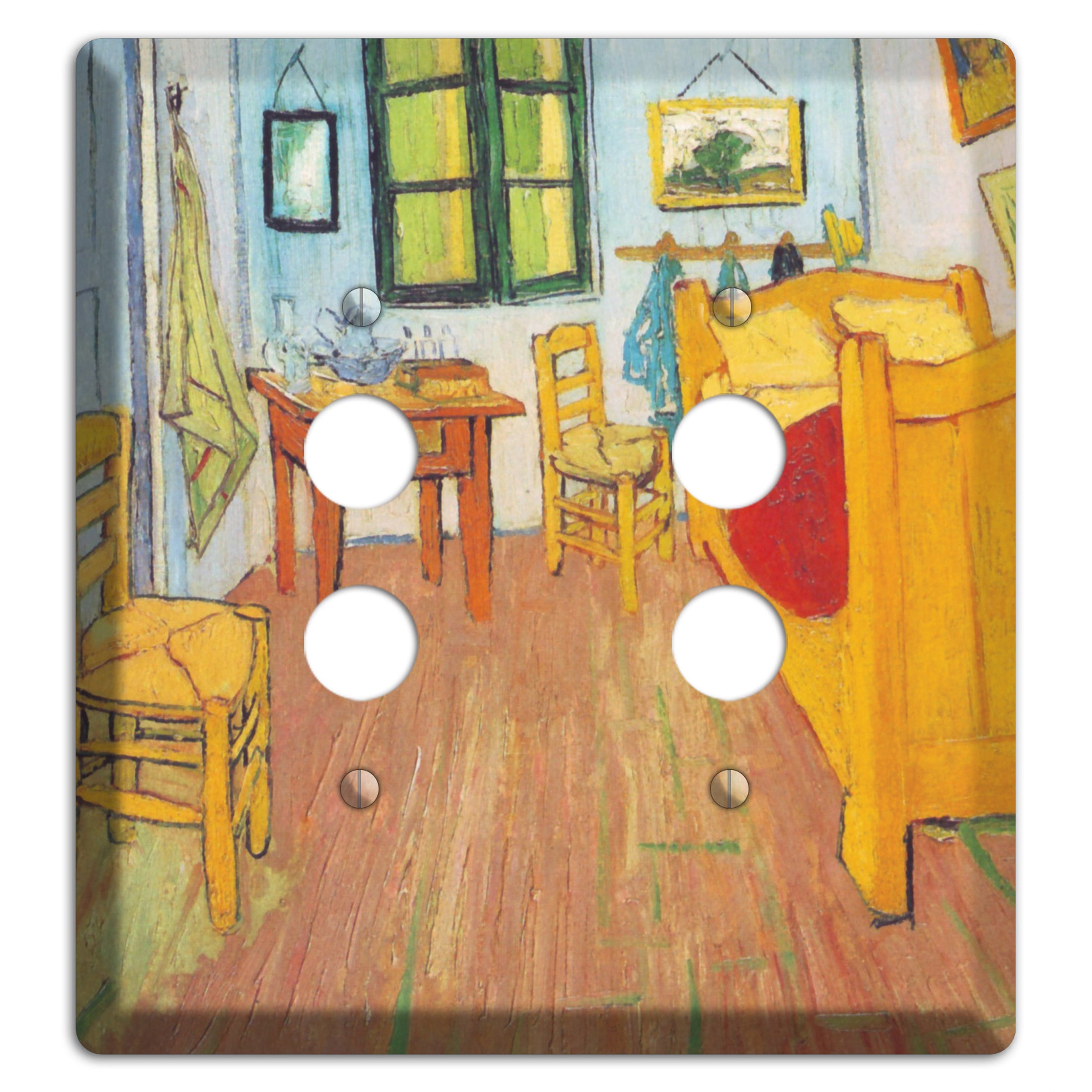 Vincent Van Gogh 7 2 Pushbutton Wallplate