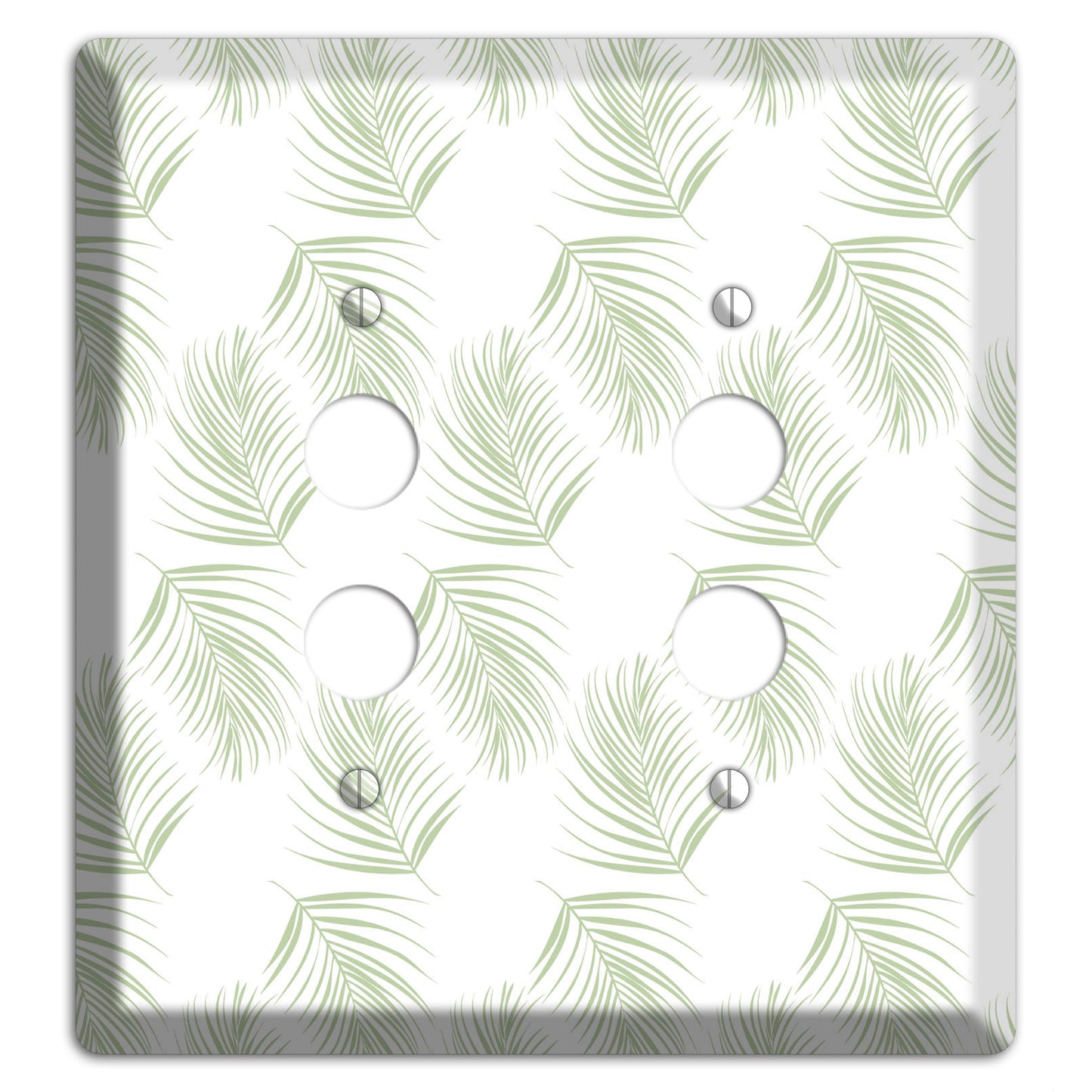 Leaves Style GG 2 Pushbutton Wallplate