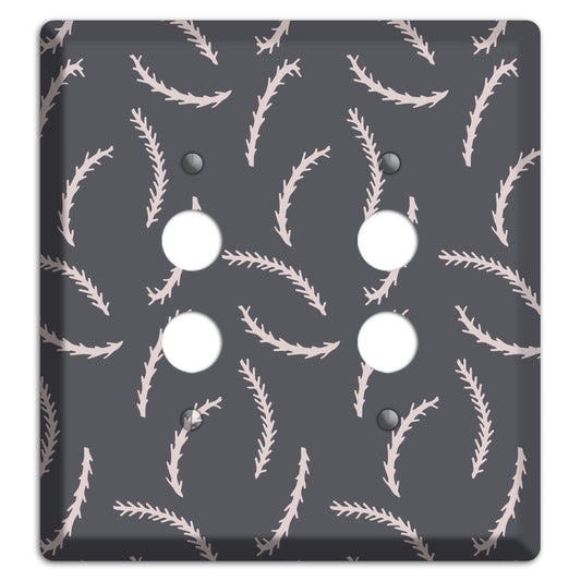 Abstract 23 2 Pushbutton Wallplate