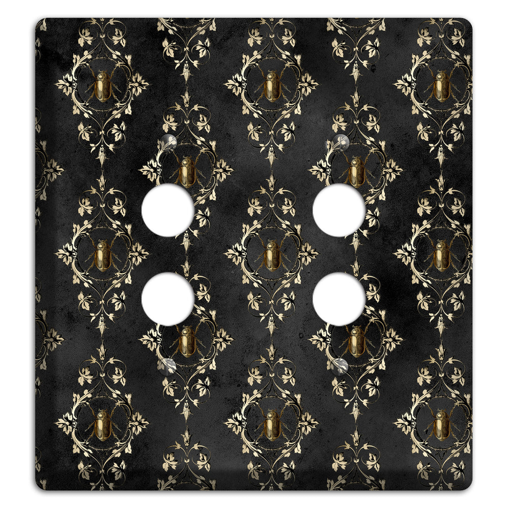 Edgar Allen Poe Beetle 2 Pushbutton Wallplate