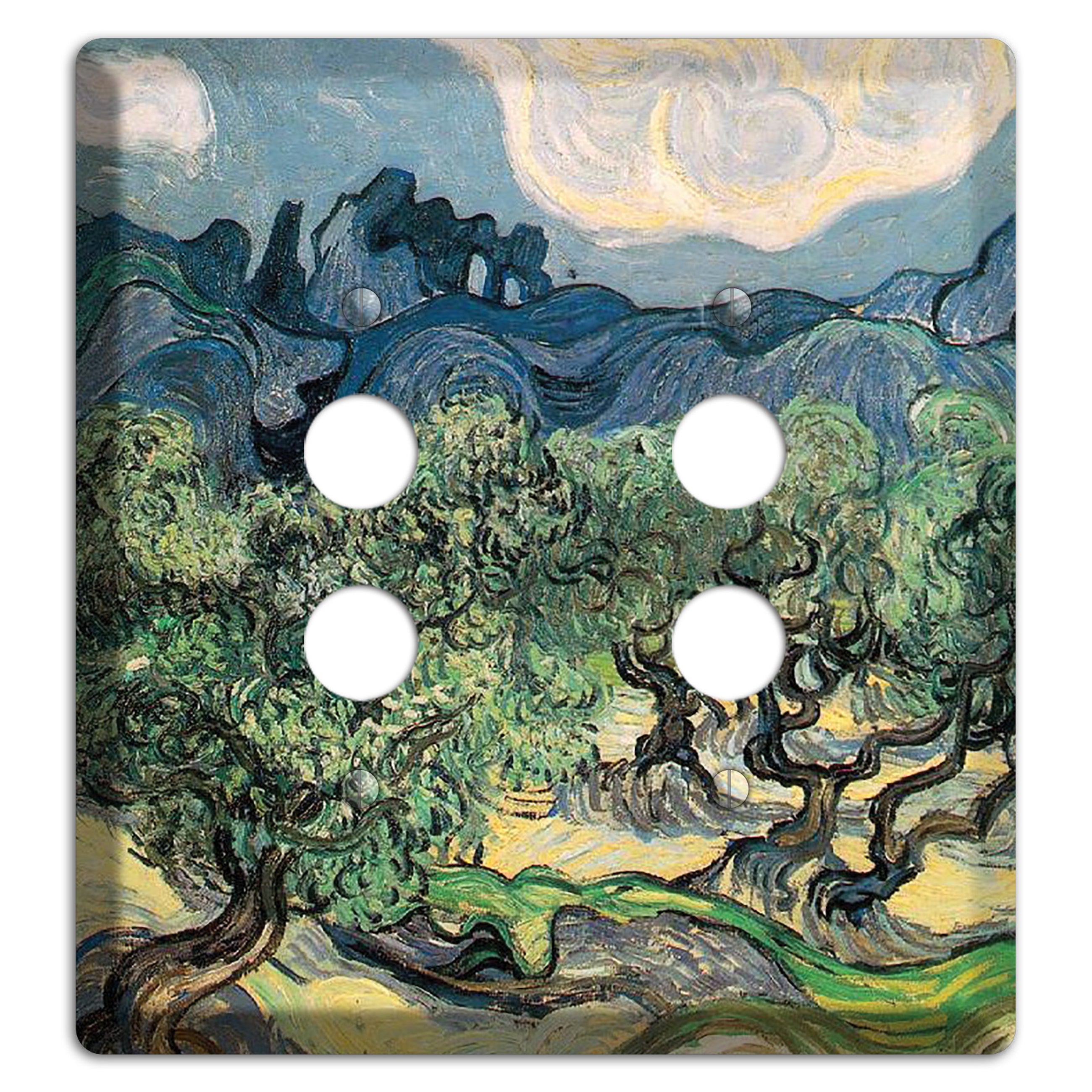 Vincent Van Gogh 5 2 Pushbutton Wallplate