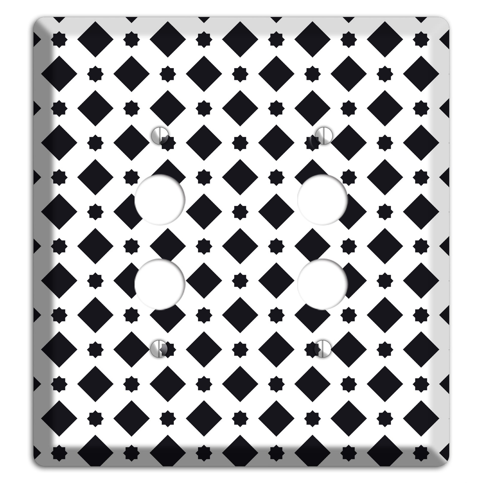 Moroccan 7 2 Pushbutton Wallplate