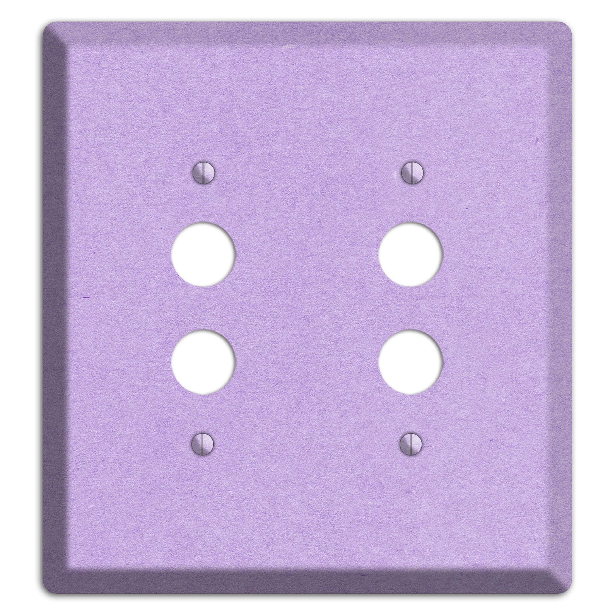 Wisteria Kraft 2 Pushbutton Wallplate