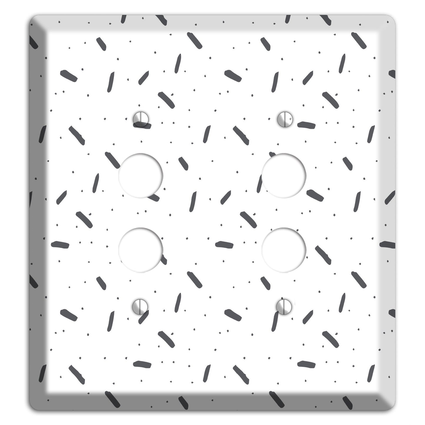 Abstract 13 2 Pushbutton Wallplate