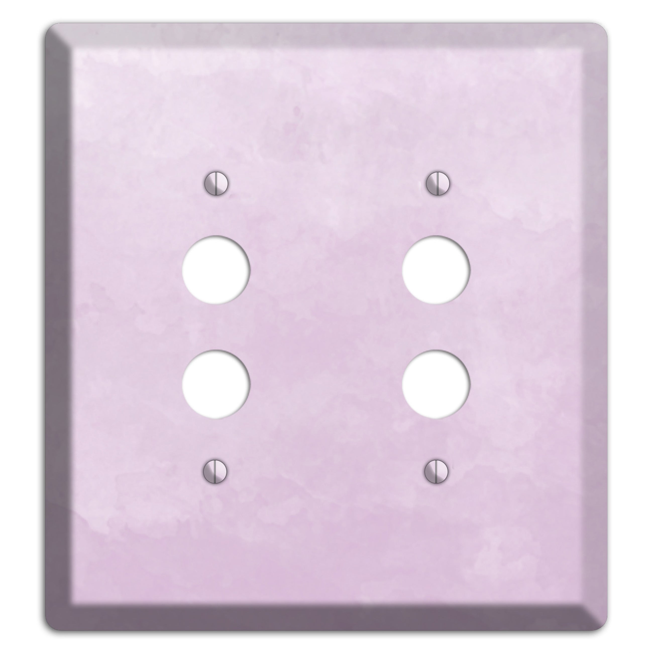 Lilac Ombre 2 Pushbutton Wallplate