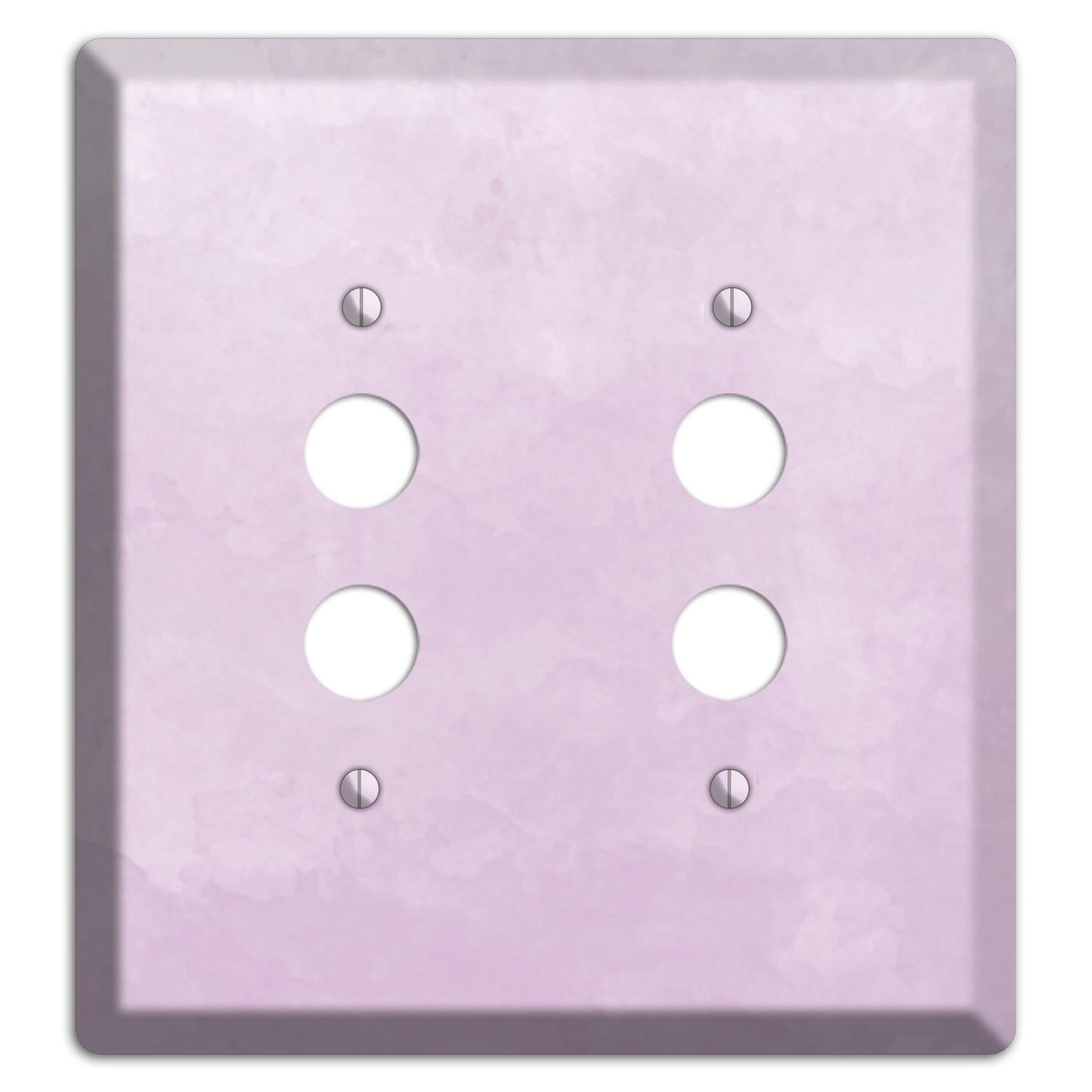 Lilac Ombre 2 Pushbutton Wallplate