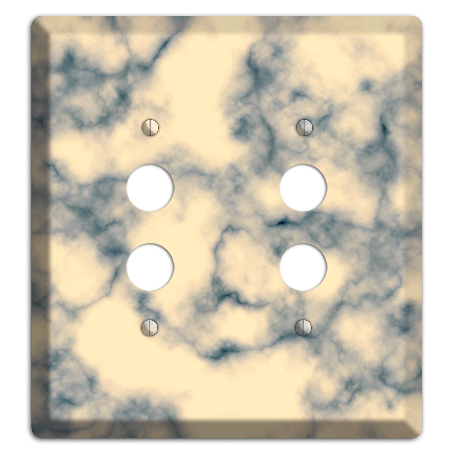Mantle Marble 2 Pushbutton Wallplate