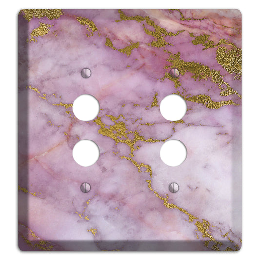Bouquet Marble 2 Pushbutton Wallplate
