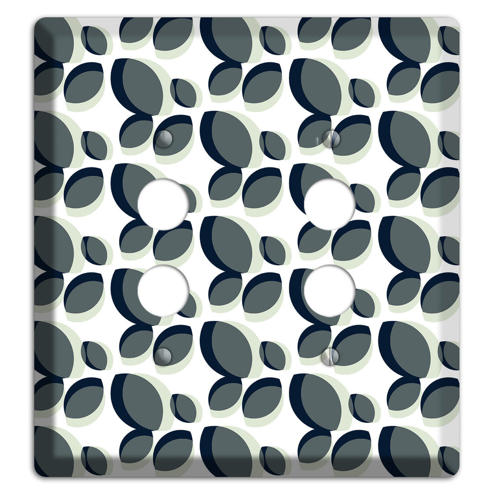 Leaves Style E 2 Pushbutton Wallplate