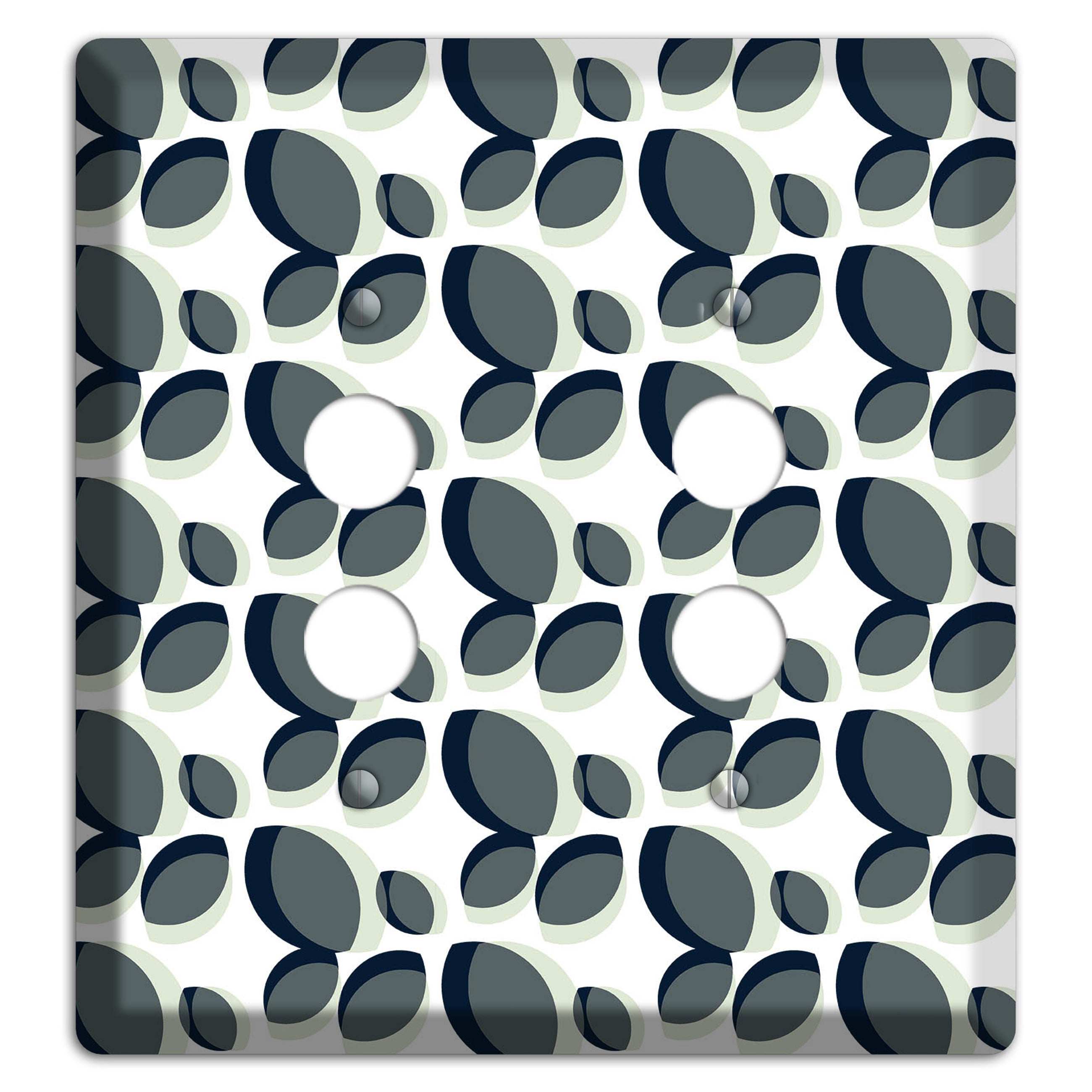 Leaves Style E 2 Pushbutton Wallplate