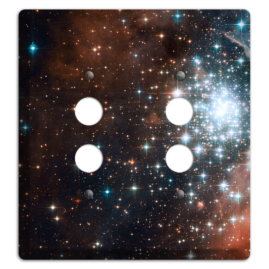 star cluster bursts 2 Pushbutton Wallplate