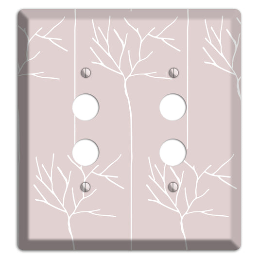 Abstract 25 2 Pushbutton Wallplate