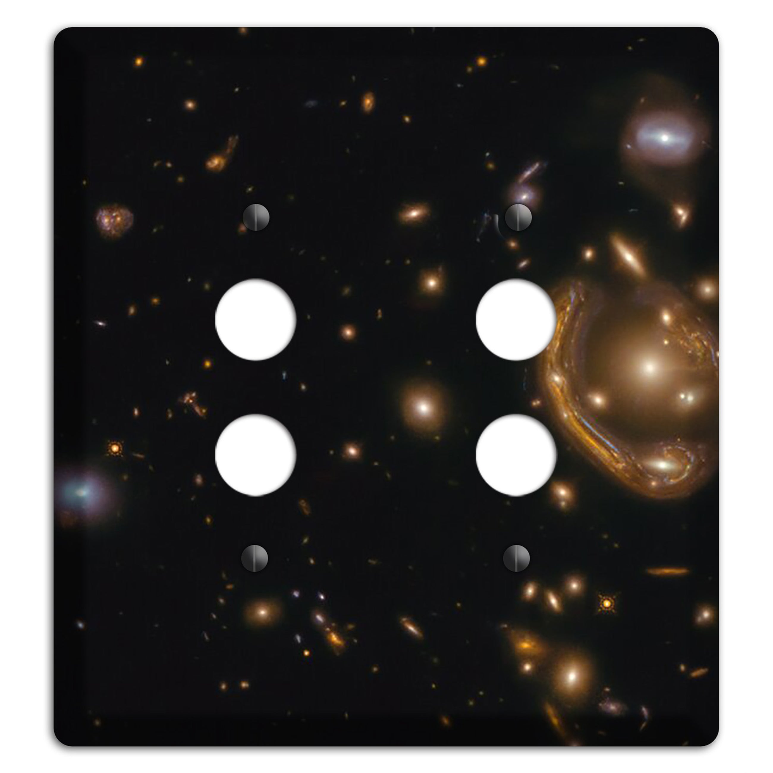 Rings of Relativity 2 Pushbutton Wallplate