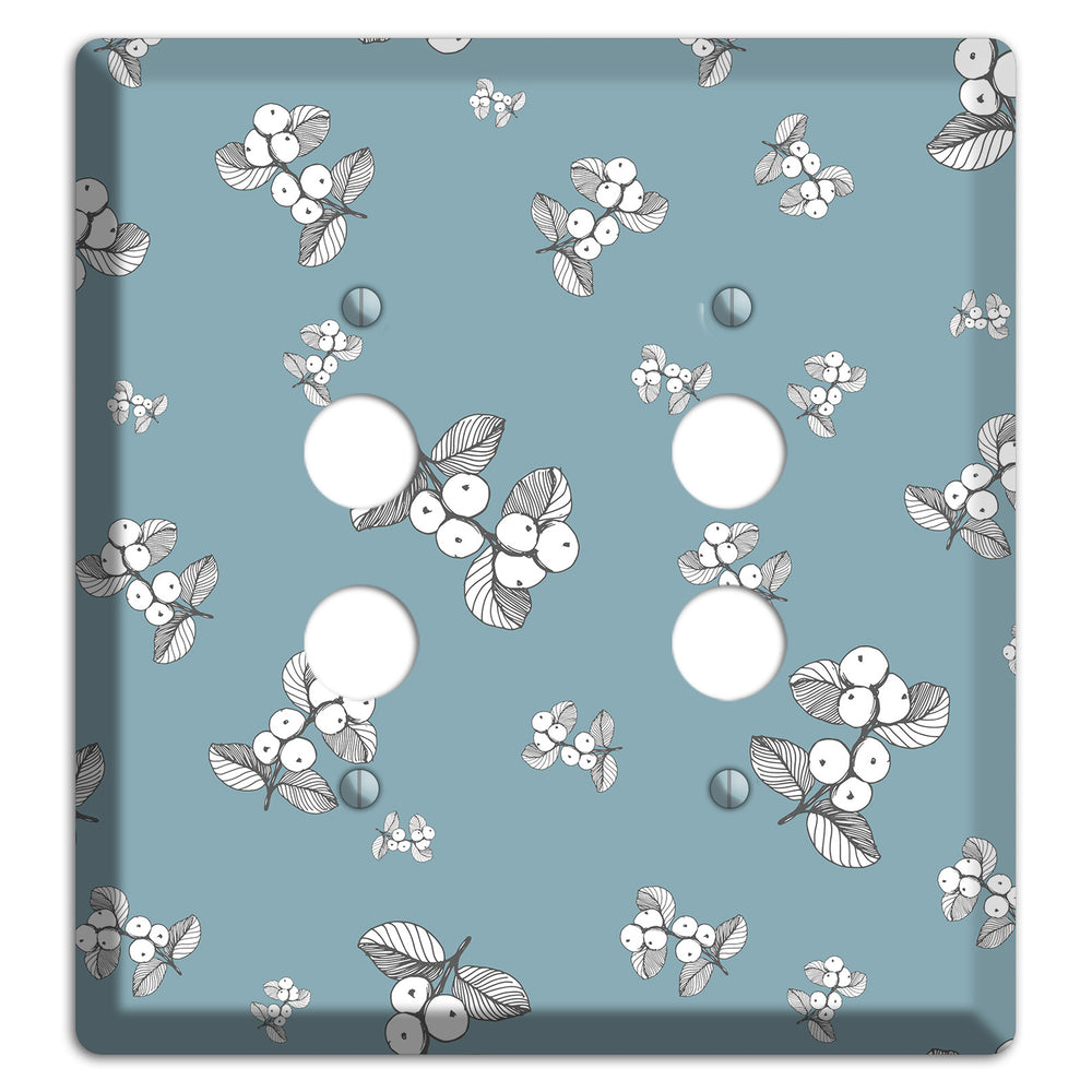 Wildlife Berry Bloom 2 Pushbutton Wallplate