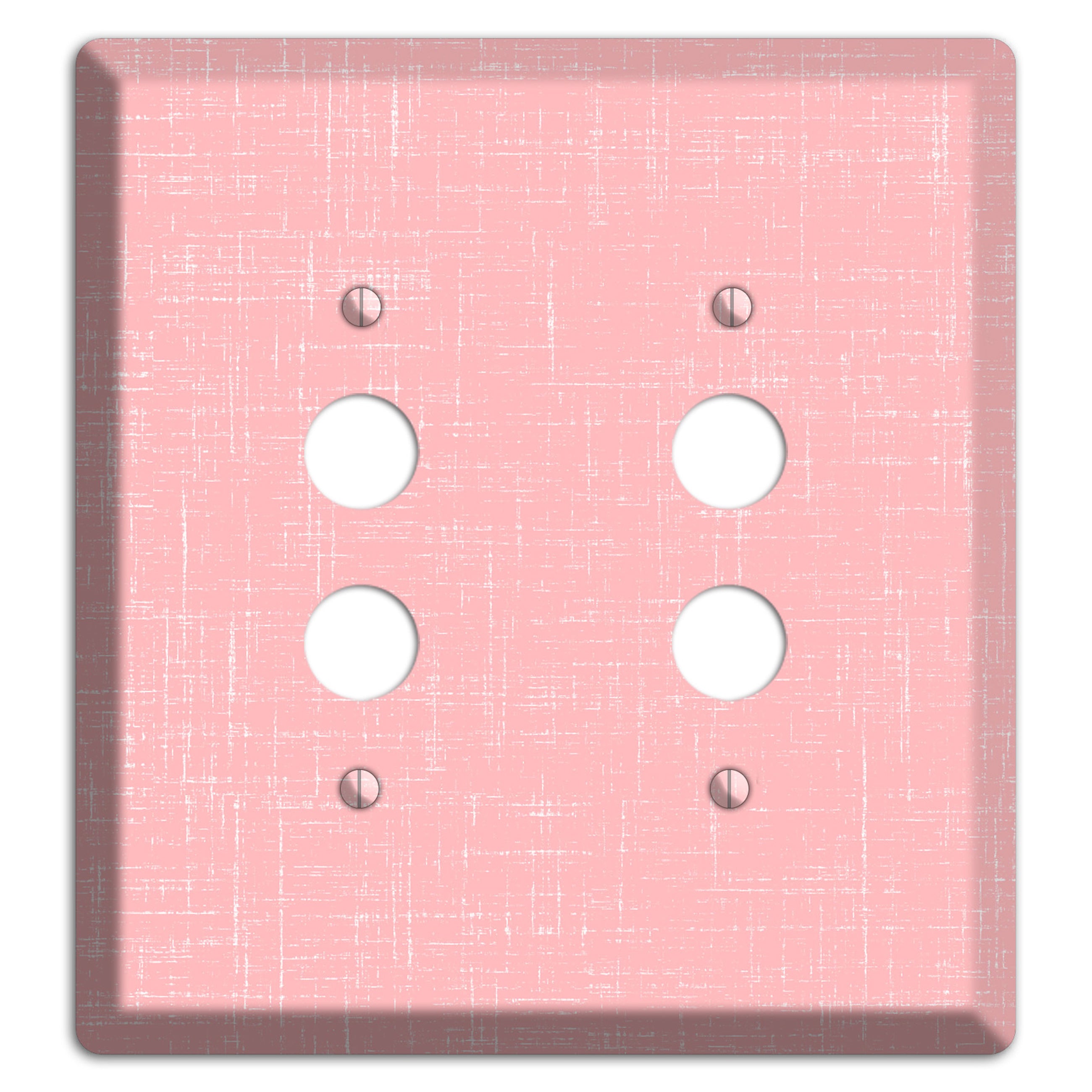 Amber Soft Coral 2 Pushbutton Wallplate