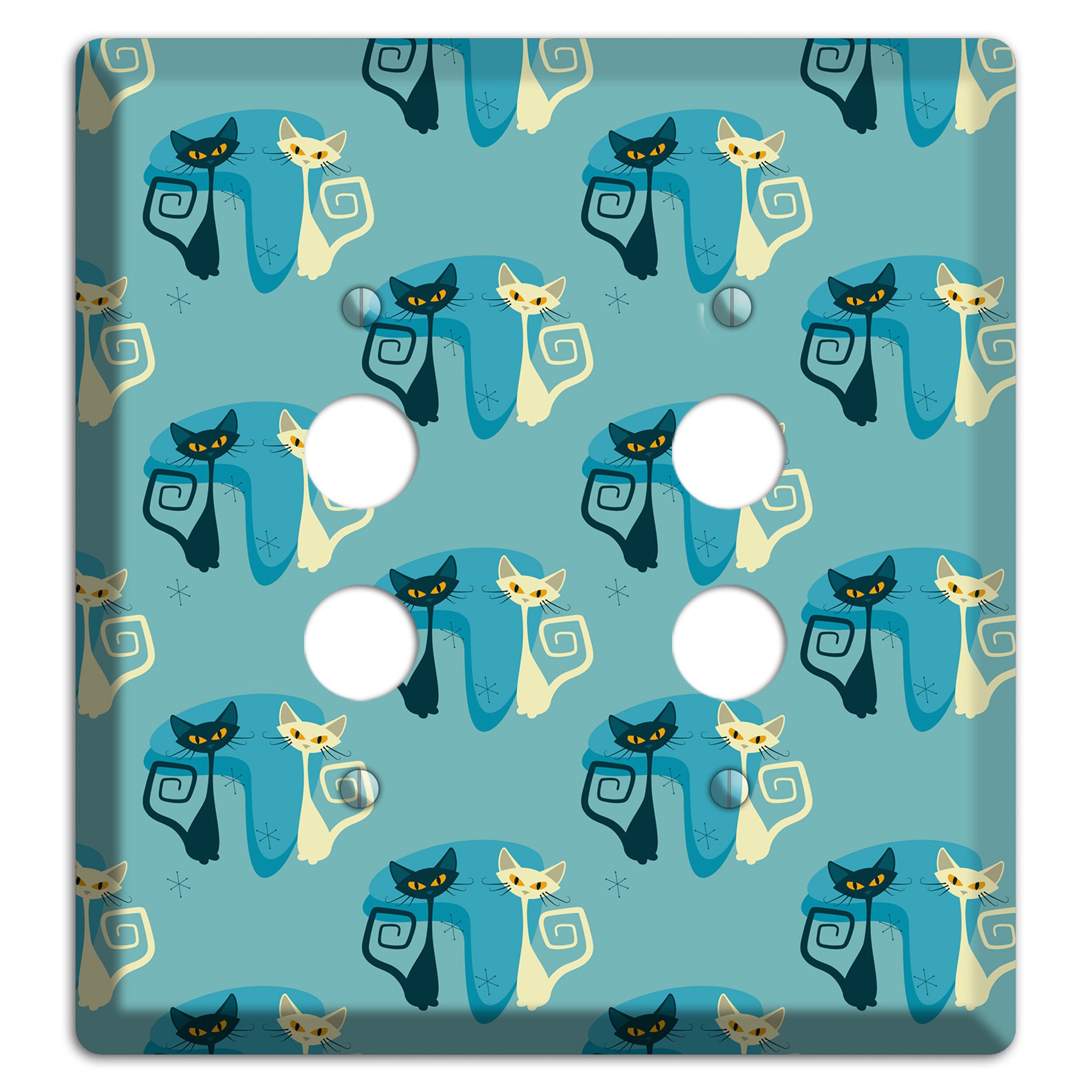 Adorable Kitties 2 Pushbutton Wallplate