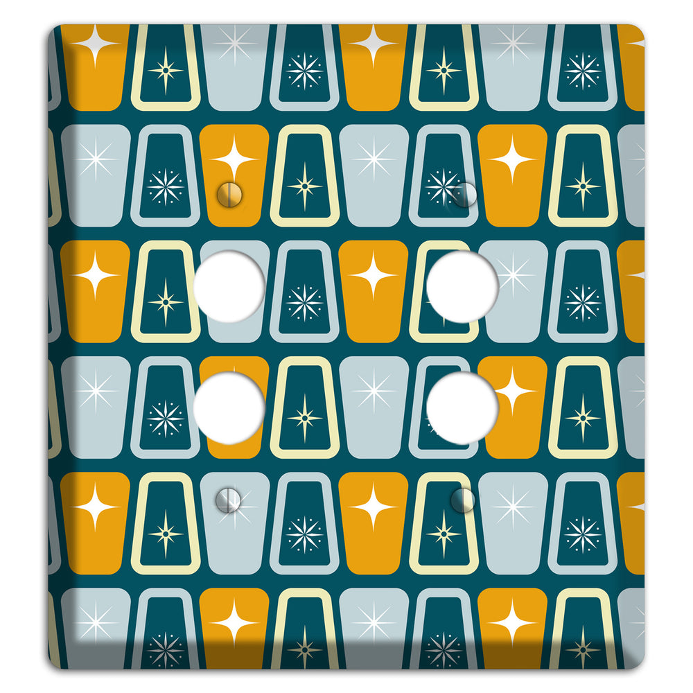 Mustard Shaker 2 Pushbutton Wallplate