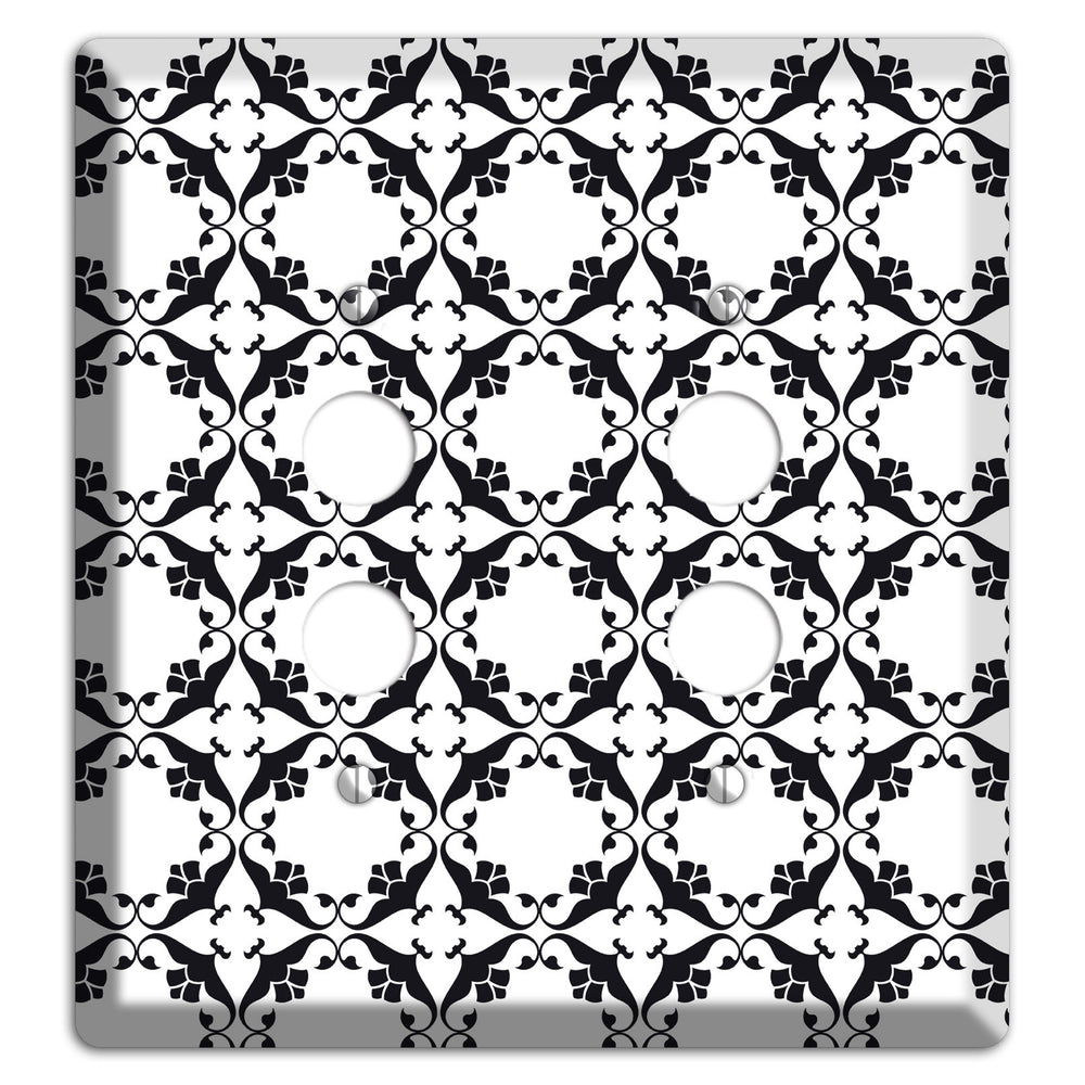 Moroccan 12 2 Pushbutton Wallplate