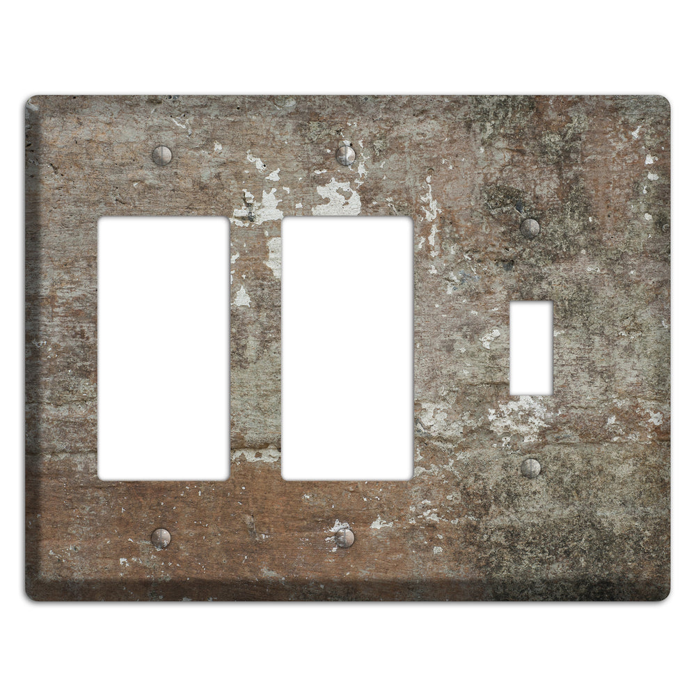 Old Concrete 11 2 Rocker / Toggle Wallplate