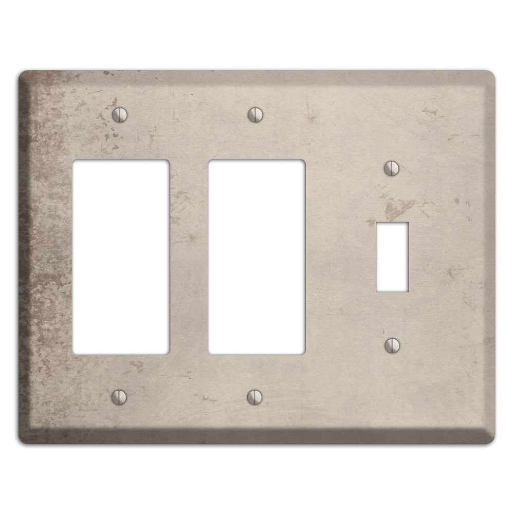 Sisal Vintage Grunge 2 Rocker / Toggle Wallplate