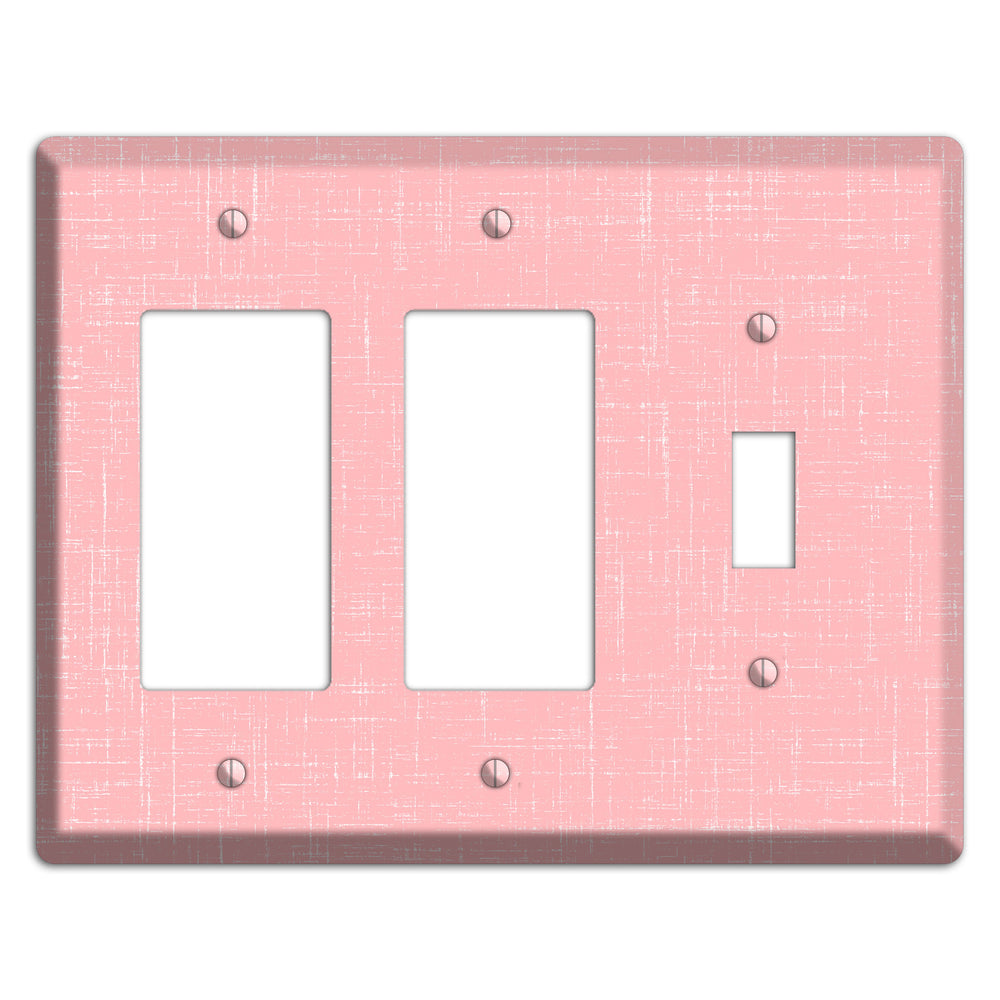 Amber Soft Coral 2 Rocker / Toggle Wallplate