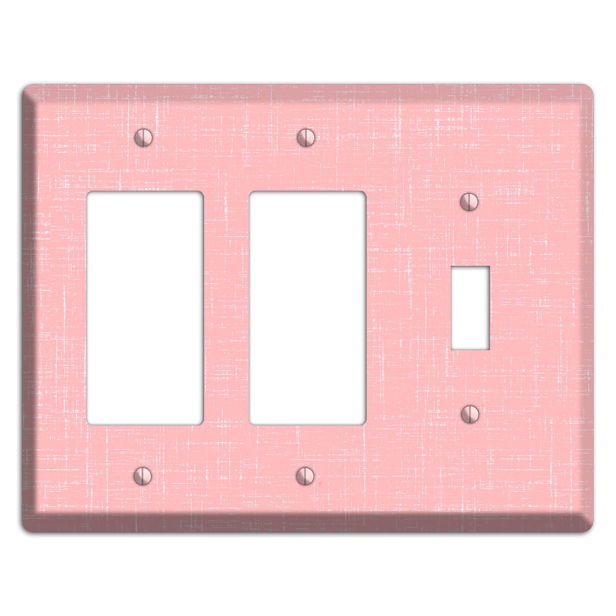 Amber Soft Coral 2 Rocker / Toggle Wallplate