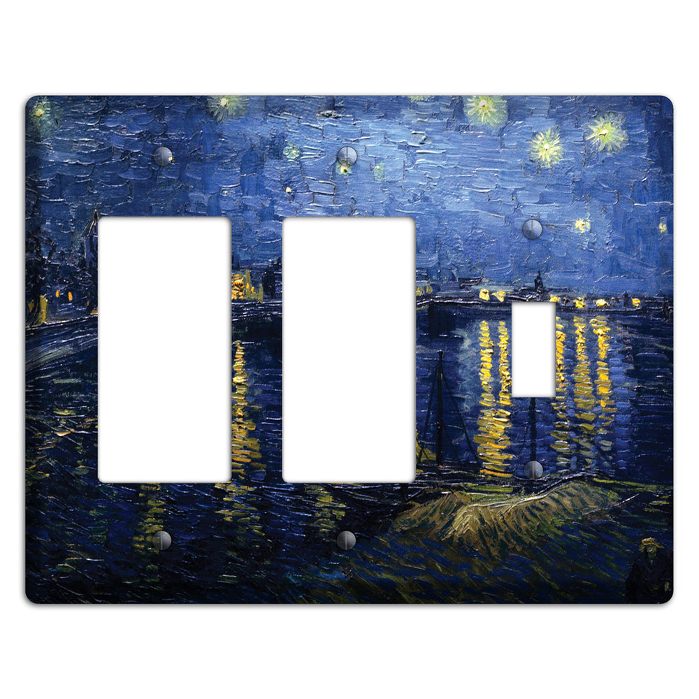 Vincent Van Gogh 2 Rocker / Toggle Wallplate