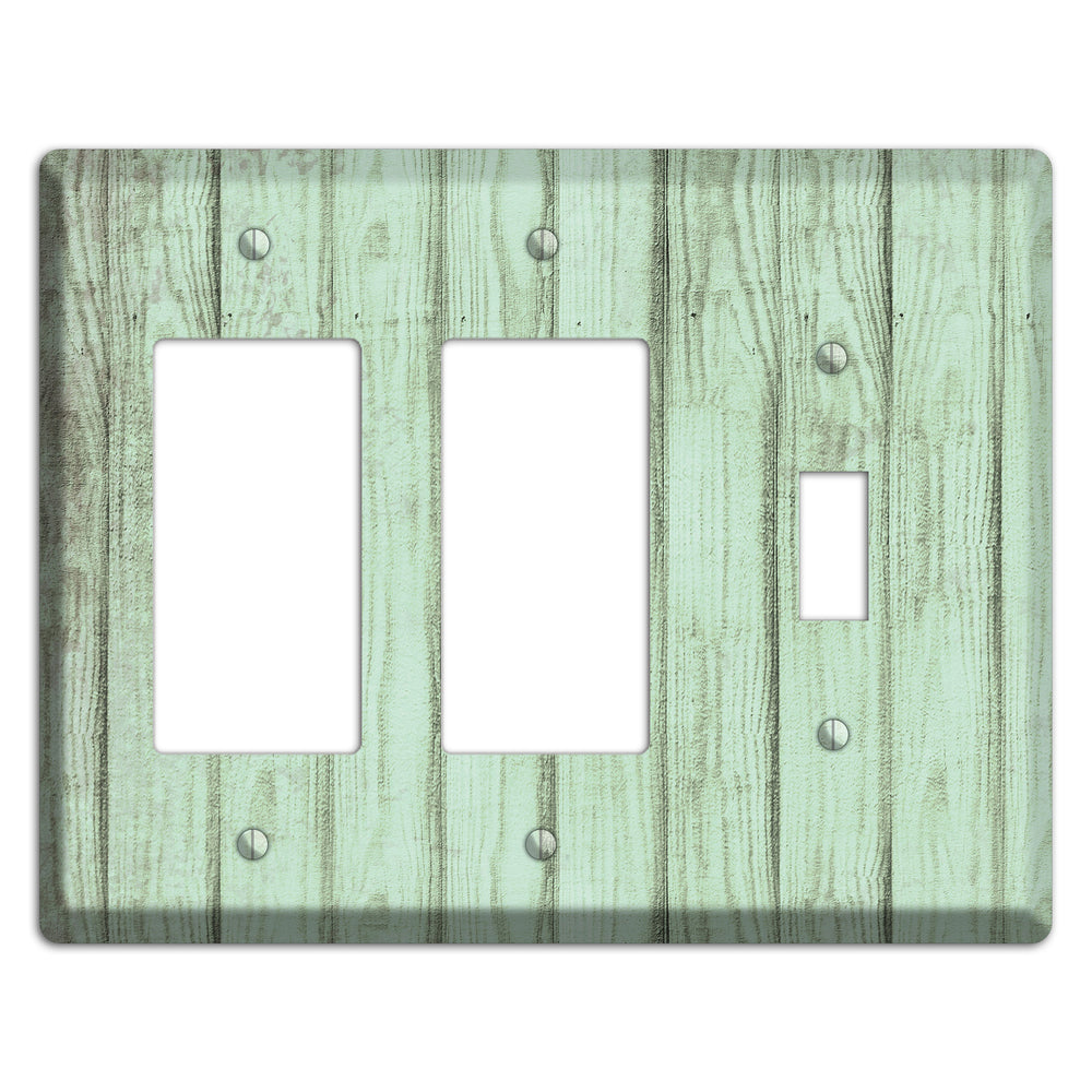 Norway Weathered Wood 2 Rocker / Toggle Wallplate
