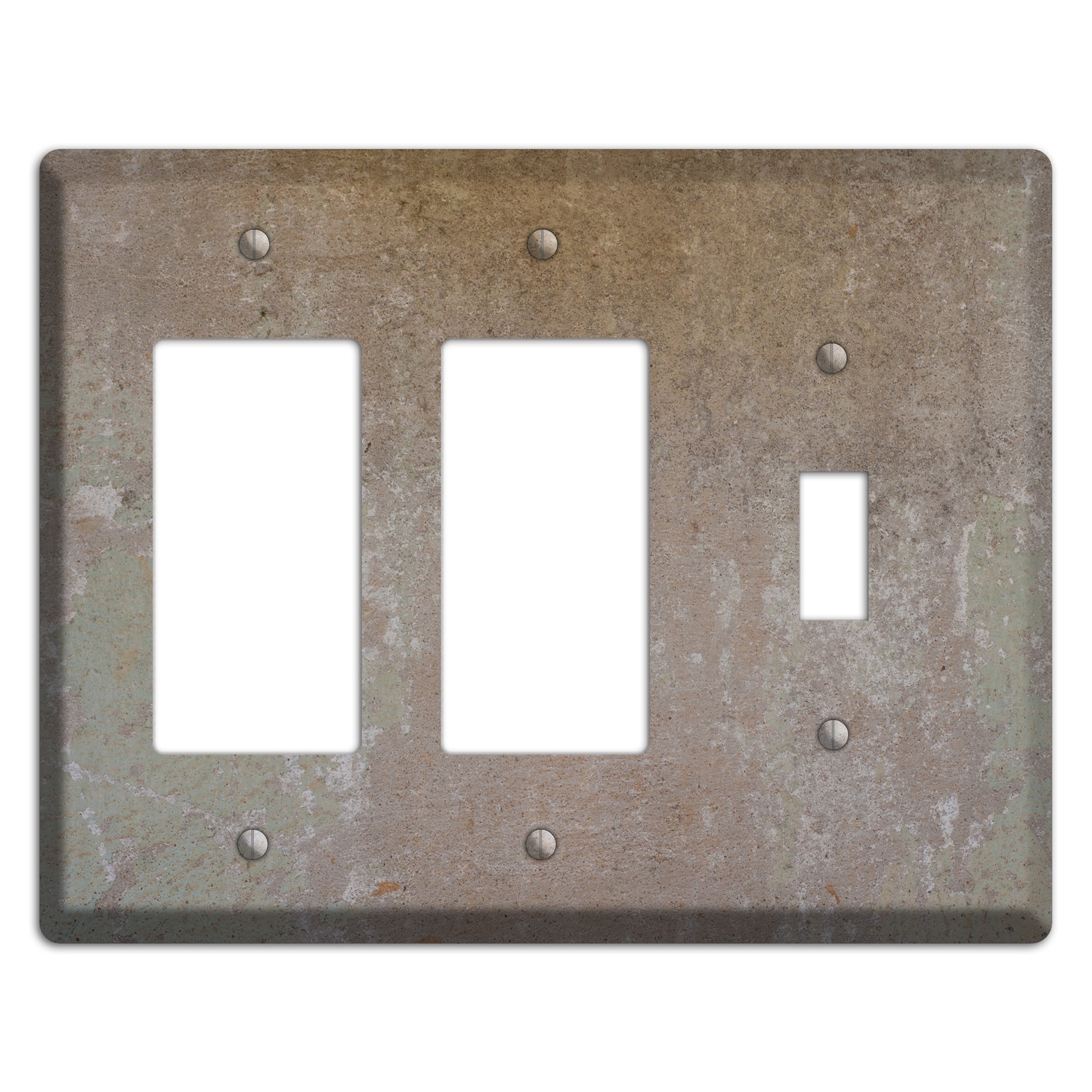 Old Concrete 8 2 Rocker / Toggle Wallplate