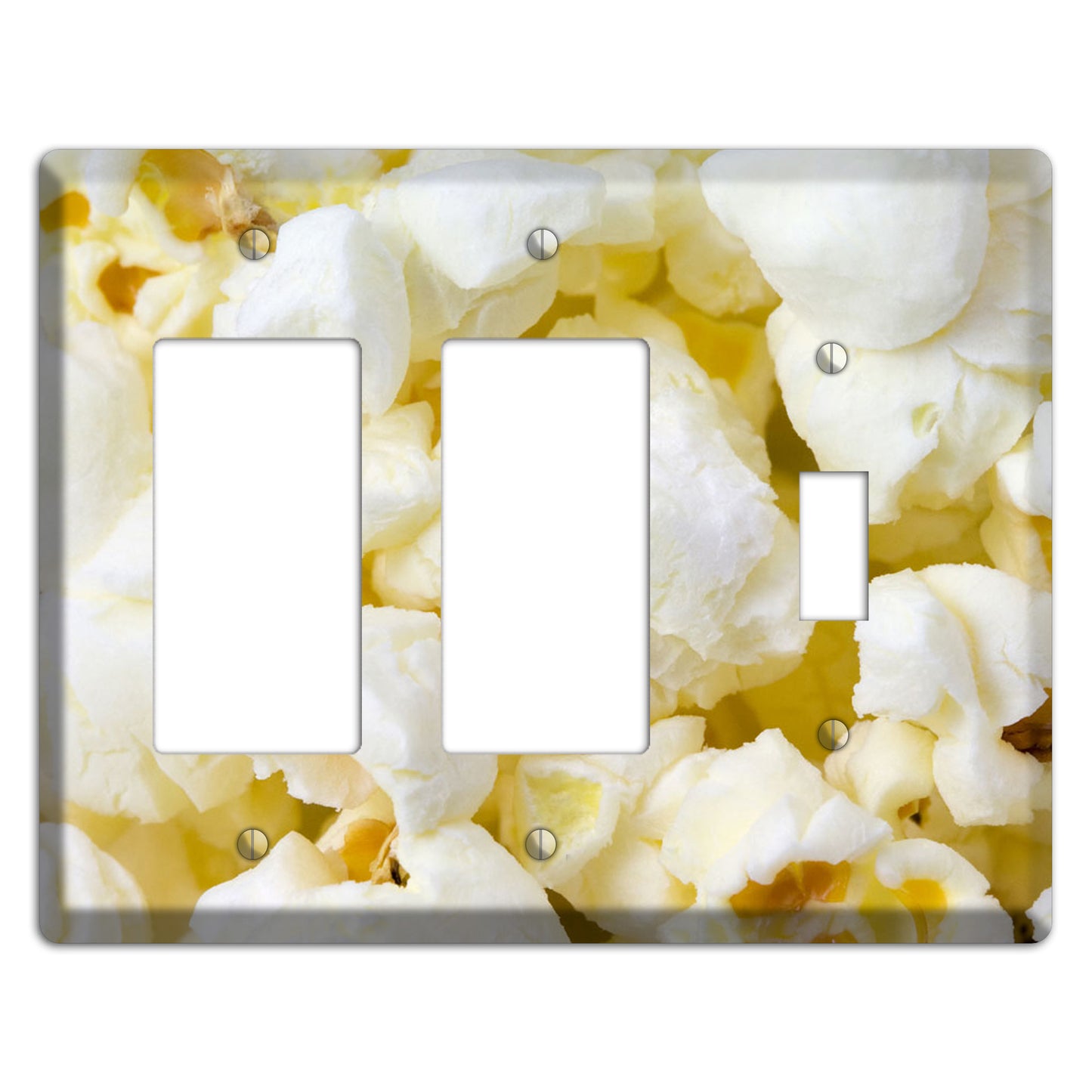 Popcorn 2 Rocker / Toggle Wallplate