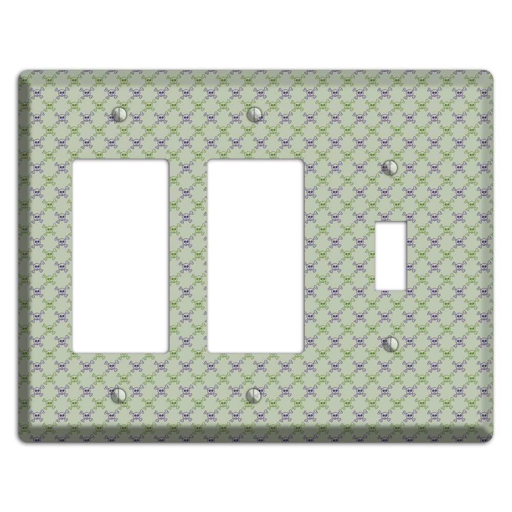 Pink and White Hearts 2 Rocker / Toggle Wallplate
