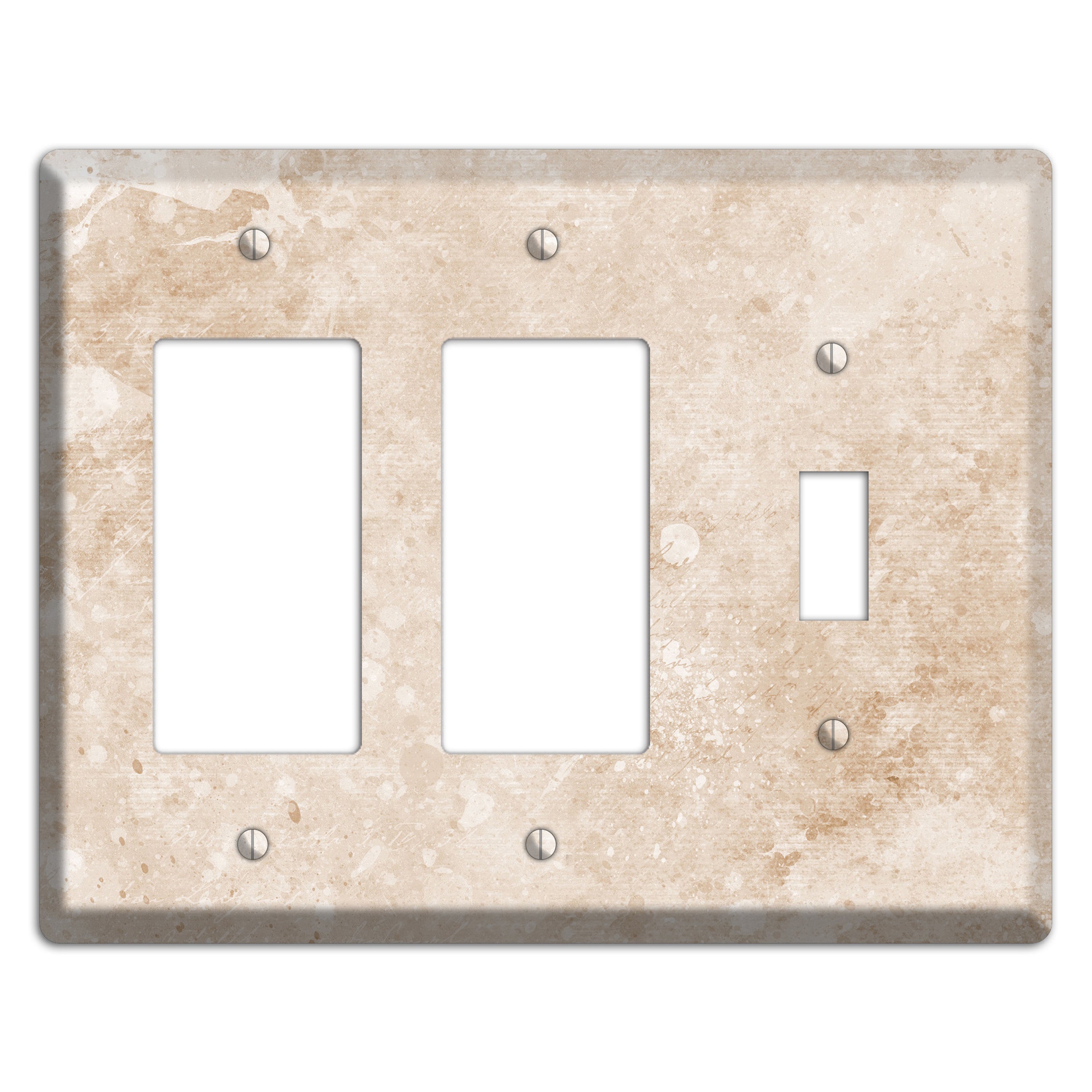 Logan Whimsical Damask 2 Rocker / Toggle Wallplate