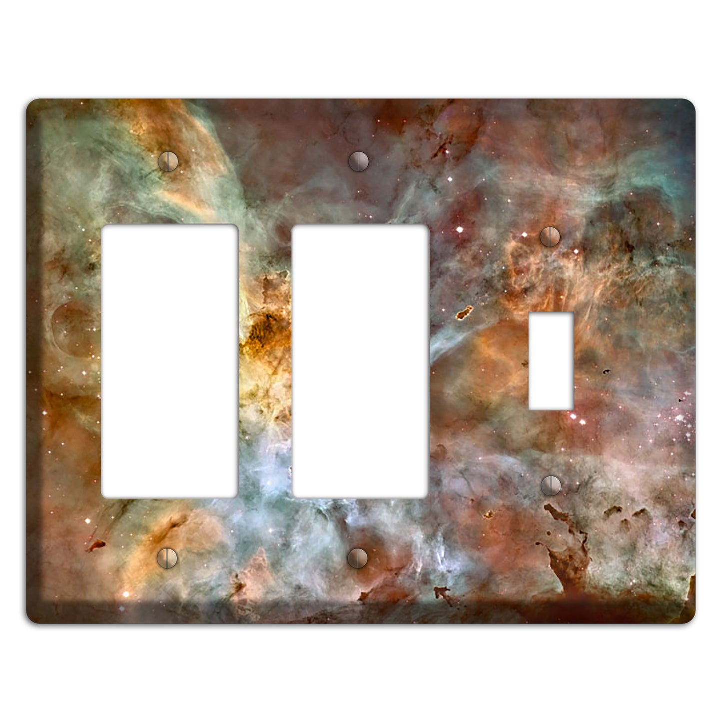 Star birth in the extreme 2 Rocker / Toggle Wallplate