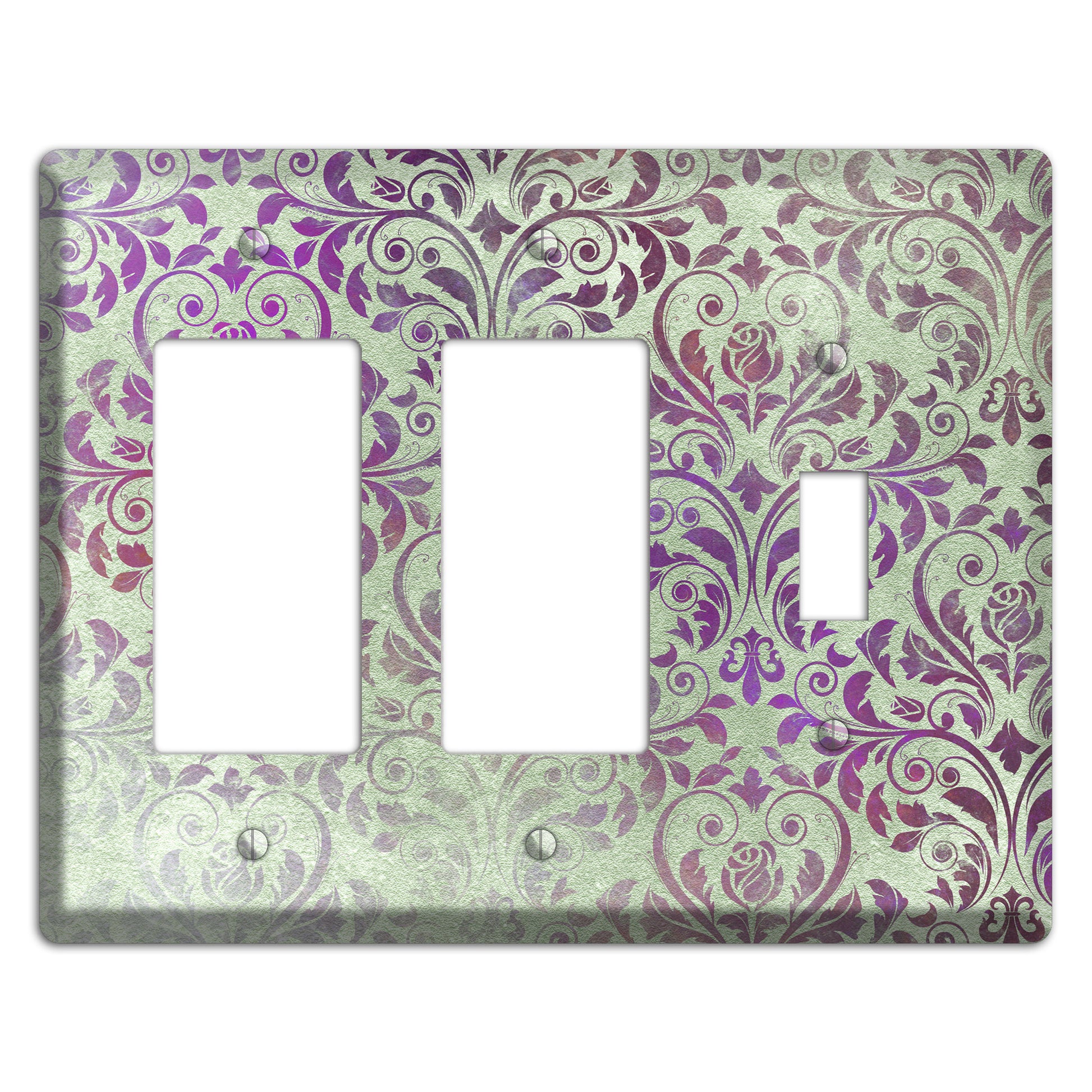 Venus Whimsical Damask 2 Rocker / Toggle Wallplate