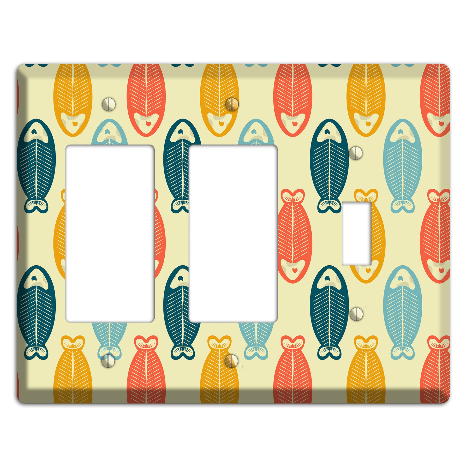 Fish 2 Rocker / Toggle Wallplate