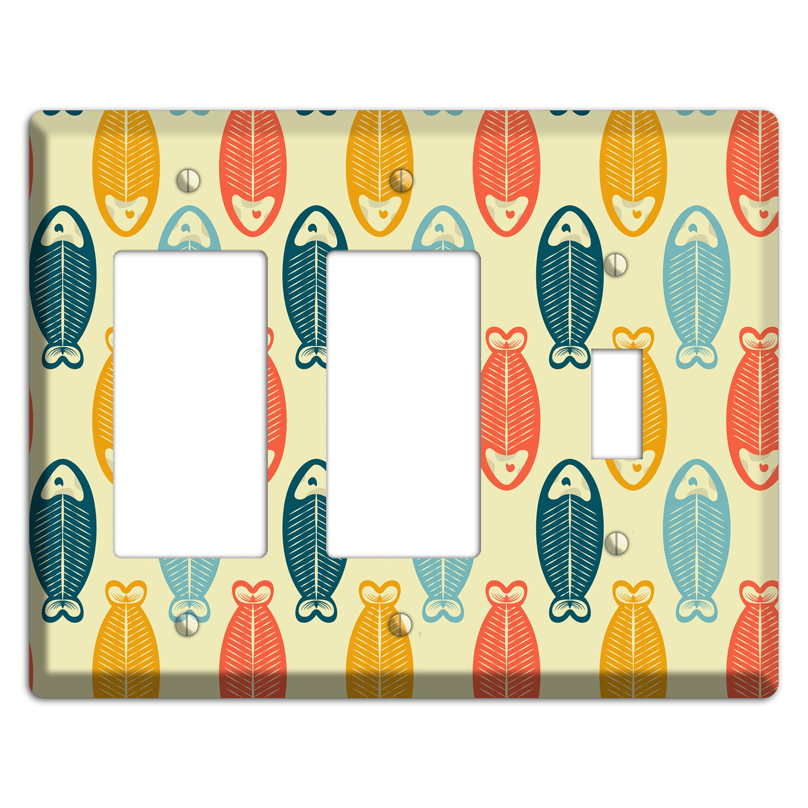 Fish 2 Rocker / Toggle Wallplate